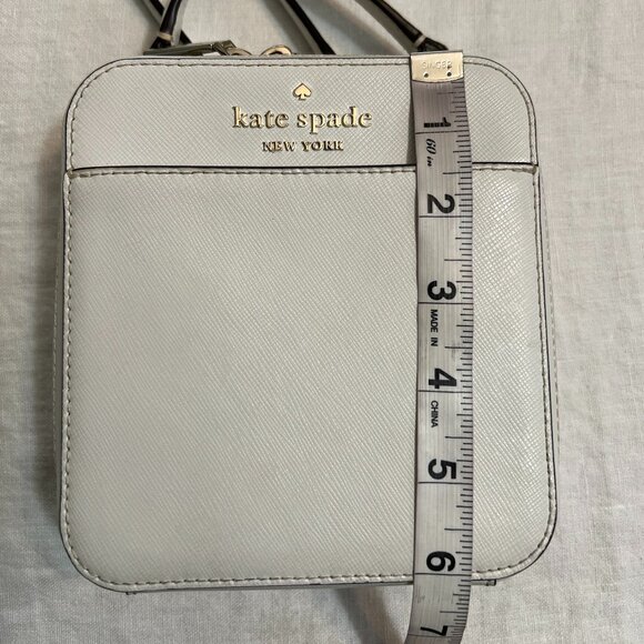 kate spade Women's Daisy Vanity Crossbody White Leather - Picture 9 of 10